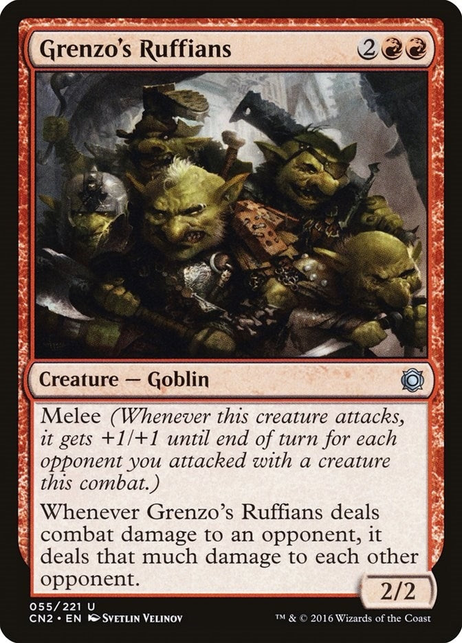 Image for Grenzo's Ruffians (55) [Conspiracy: Take the Crown] - Magic: The Gathering