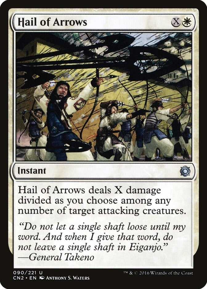 Image for Hail of Arrows (90) [Conspiracy: Take the Crown] - Magic: The Gathering