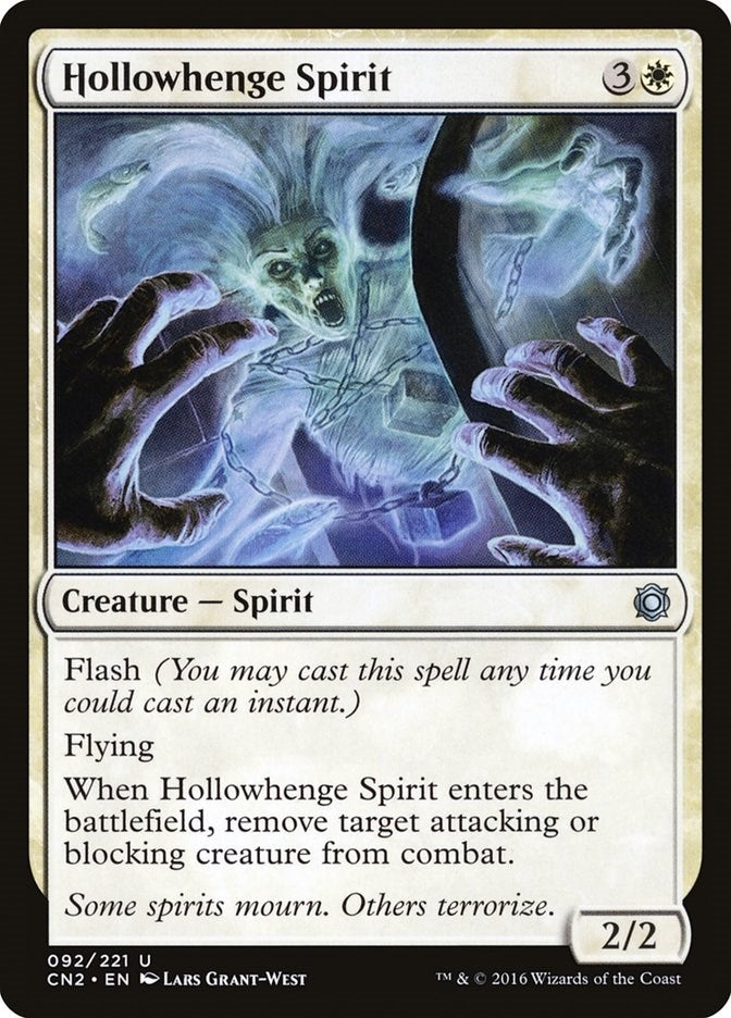 Image for Hollowhenge Spirit (92) [Conspiracy: Take the Crown] - Magic: The Gathering
