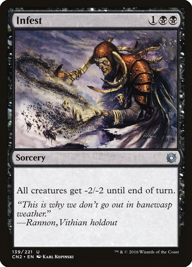 Image for Infest (139) [Conspiracy: Take the Crown] - Magic: The Gathering