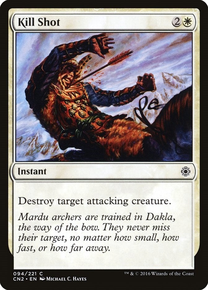 Image for Kill Shot (94) [Conspiracy: Take the Crown] - Magic: The Gathering
