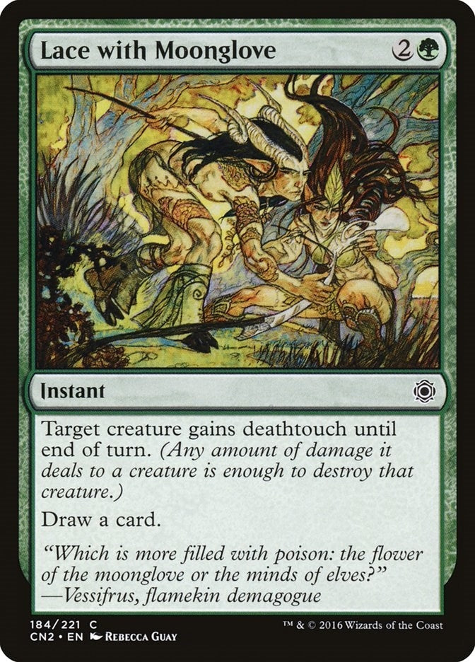 Image for Lace with Moonglove (184) [Conspiracy: Take the Crown] - Magic: The Gathering