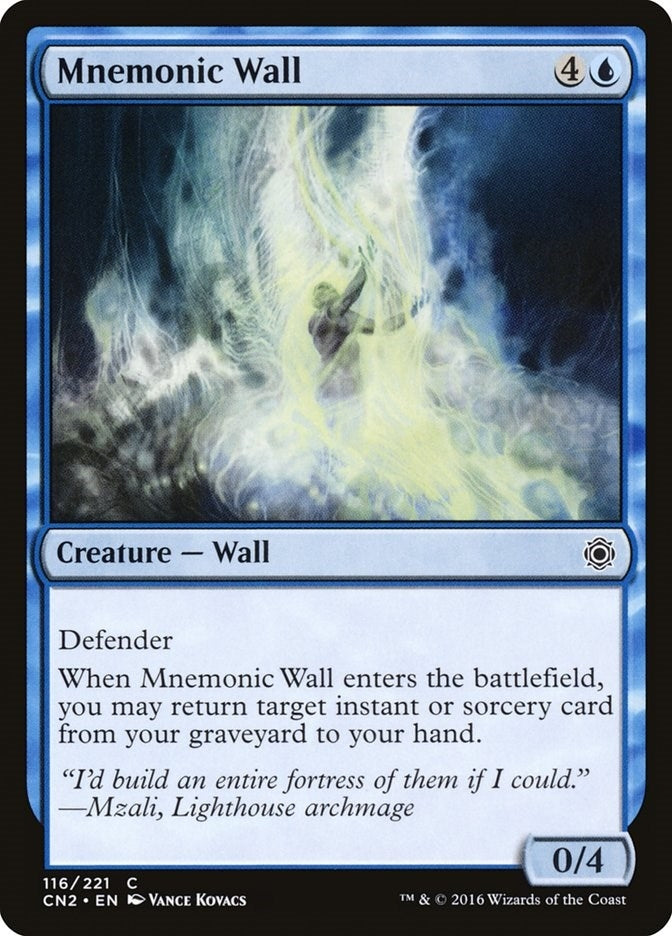 Image for Mnemonic Wall (116) [Conspiracy: Take the Crown] - Magic: The Gathering