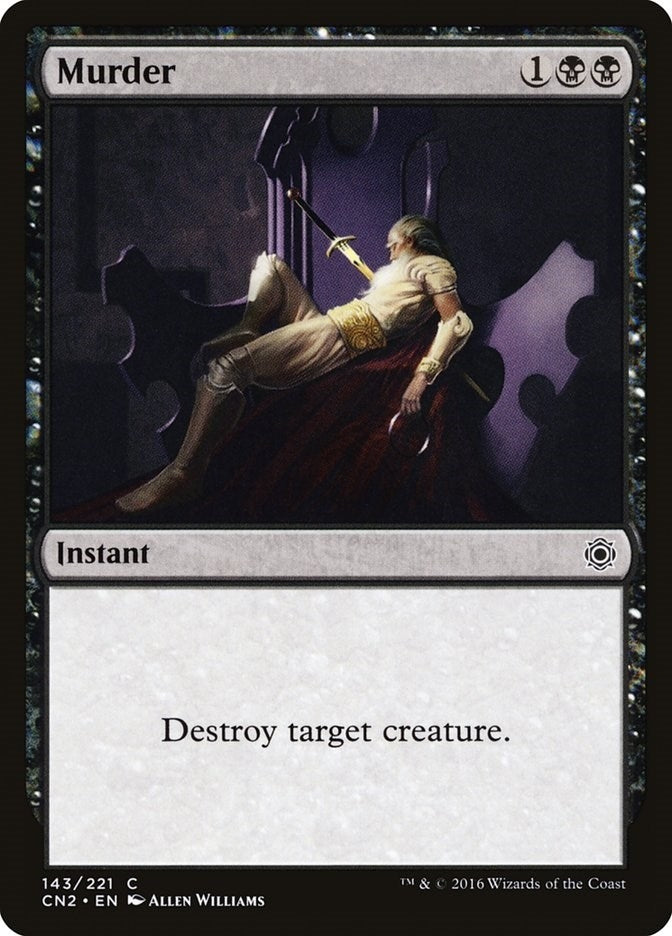 Image for Murder (143) [Conspiracy: Take the Crown] - Magic: The Gathering