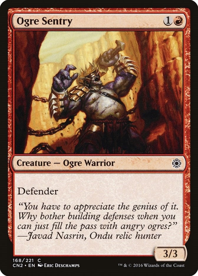 Image for Ogre Sentry (168) [Conspiracy: Take the Crown] - Magic: The Gathering
