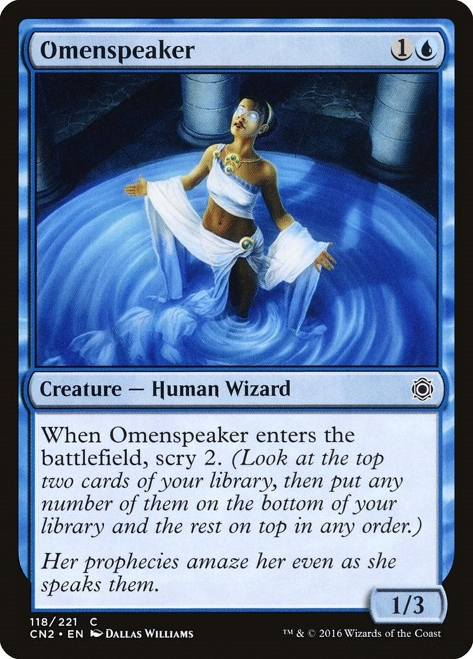 Image for Omenspeaker (118) [Conspiracy: Take the Crown] - Magic: The Gathering