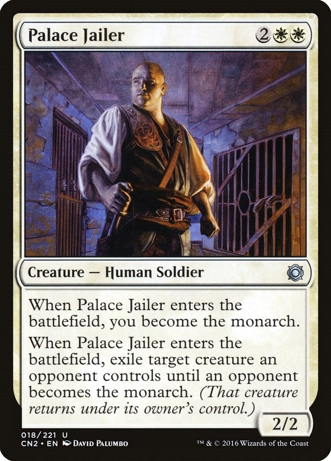 Image for Palace Jailer (18) [Conspiracy: Take the Crown] - Magic: The Gathering