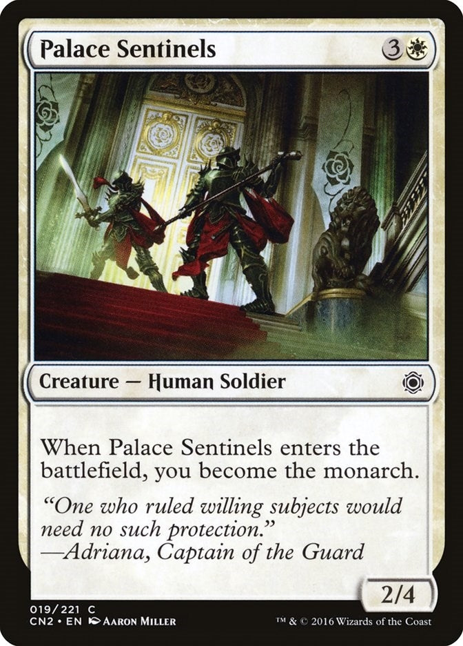 Image for Palace Sentinels (19) [Conspiracy: Take the Crown] - Magic: The Gathering