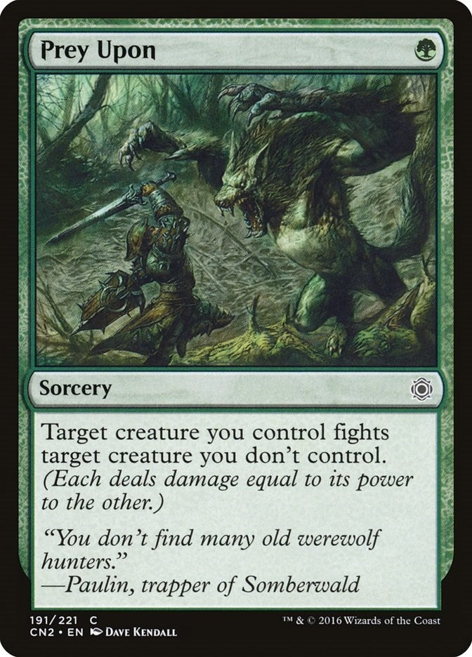 Image for Prey Upon (191) [Conspiracy: Take the Crown] - Magic: The Gathering