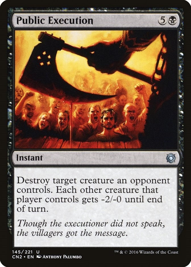 Image for Public Execution (145) [Conspiracy: Take the Crown] - Magic: The Gathering
