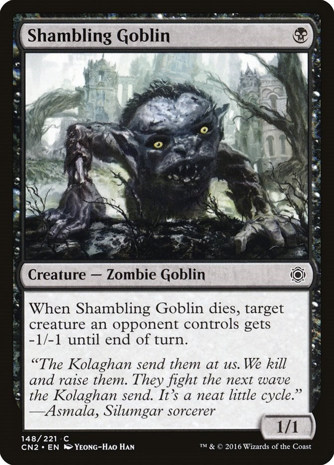 Image for Shambling Goblin (148) [Conspiracy: Take the Crown] - Magic: The Gathering