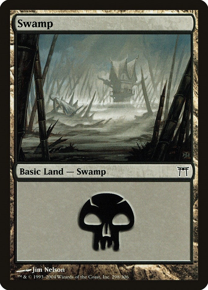Image for Swamp (298) (298) [Champions of Kamigawa] - Magic: The Gathering