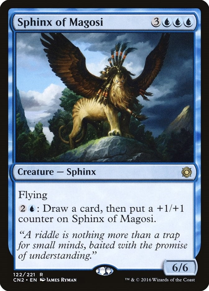 Image for Sphinx of Magosi (122) [Conspiracy: Take the Crown] - Magic: The Gathering