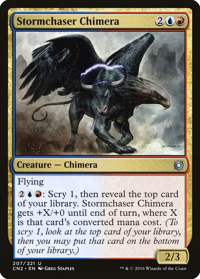 Image for Stormchaser Chimera (207) [Conspiracy: Take the Crown] - Magic: The Gathering