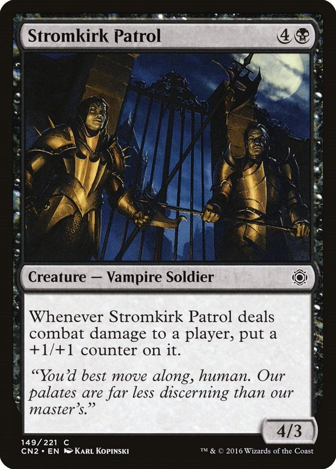 Image for Stromkirk Patrol (149) [Conspiracy: Take the Crown] - Magic: The Gathering