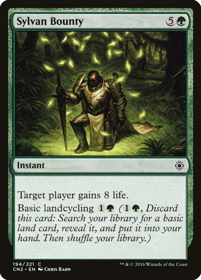 Image for Sylvan Bounty (194) [Conspiracy: Take the Crown] - Magic: The Gathering