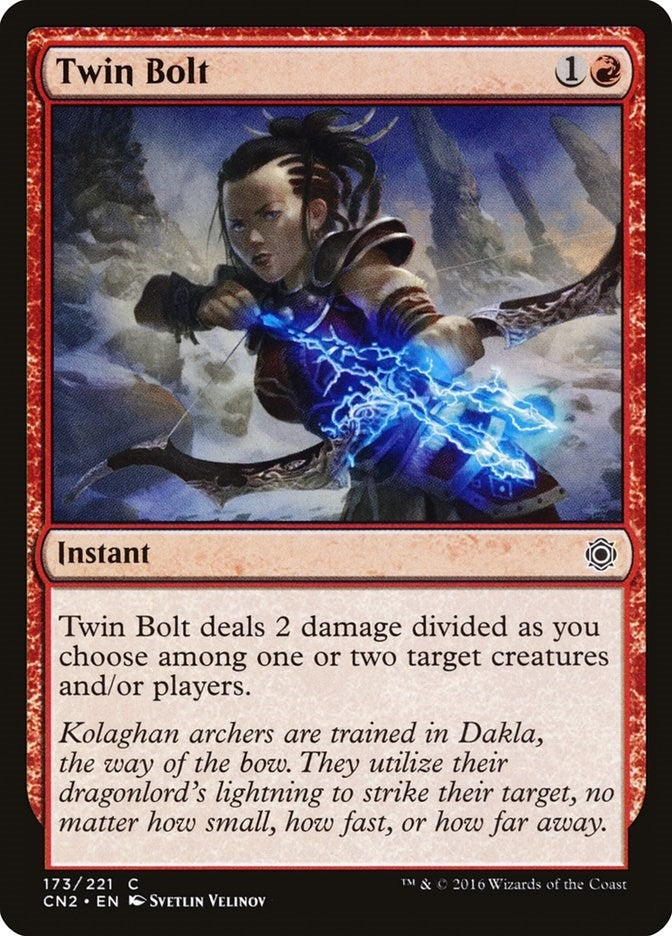 Image for Twin Bolt (173) [Conspiracy: Take the Crown] - Magic: The Gathering