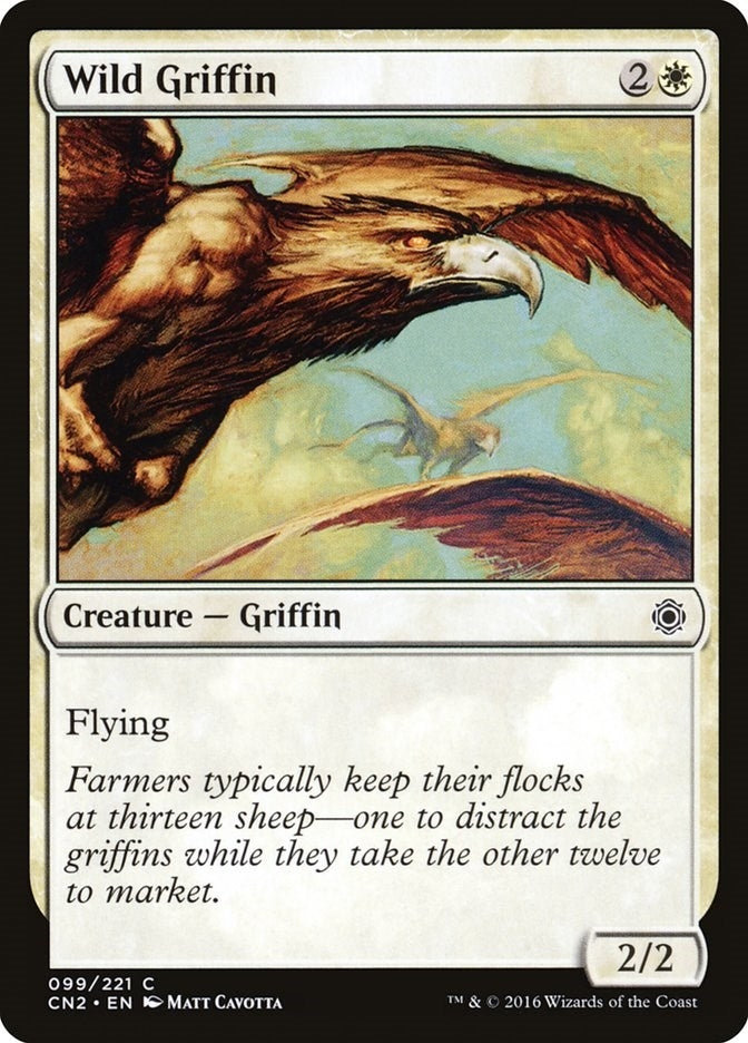 Image for Wild Griffin (99) [Conspiracy: Take the Crown] - Magic: The Gathering