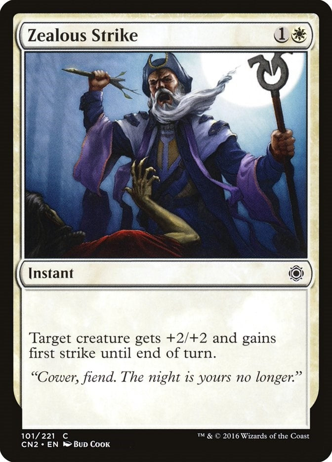 Image for Zealous Strike (101) [Conspiracy: Take the Crown] - Magic: The Gathering