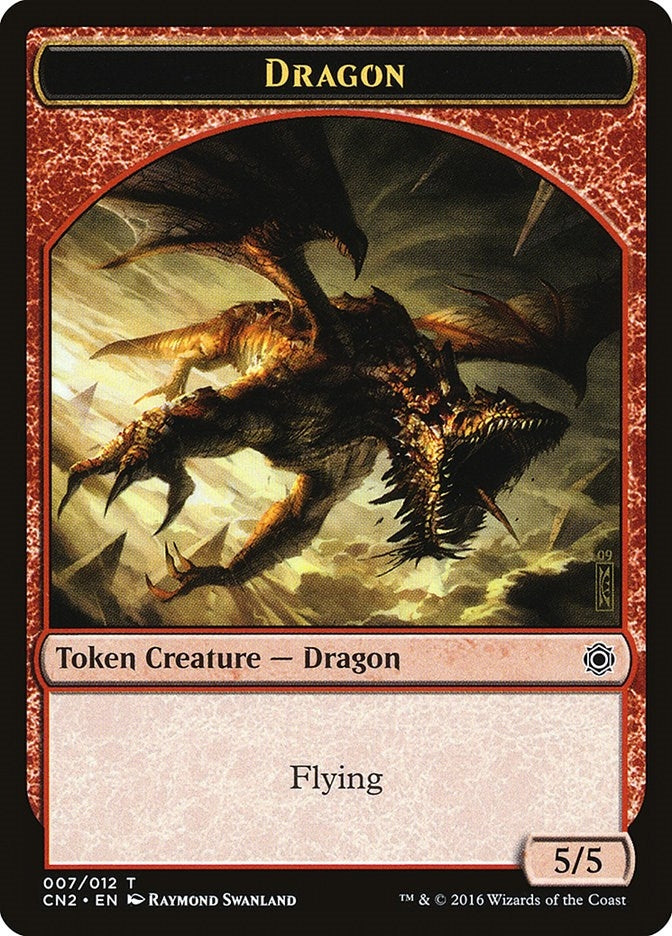 Image for Dragon Token (7) [Conspiracy: Take the Crown] - Magic: The Gathering