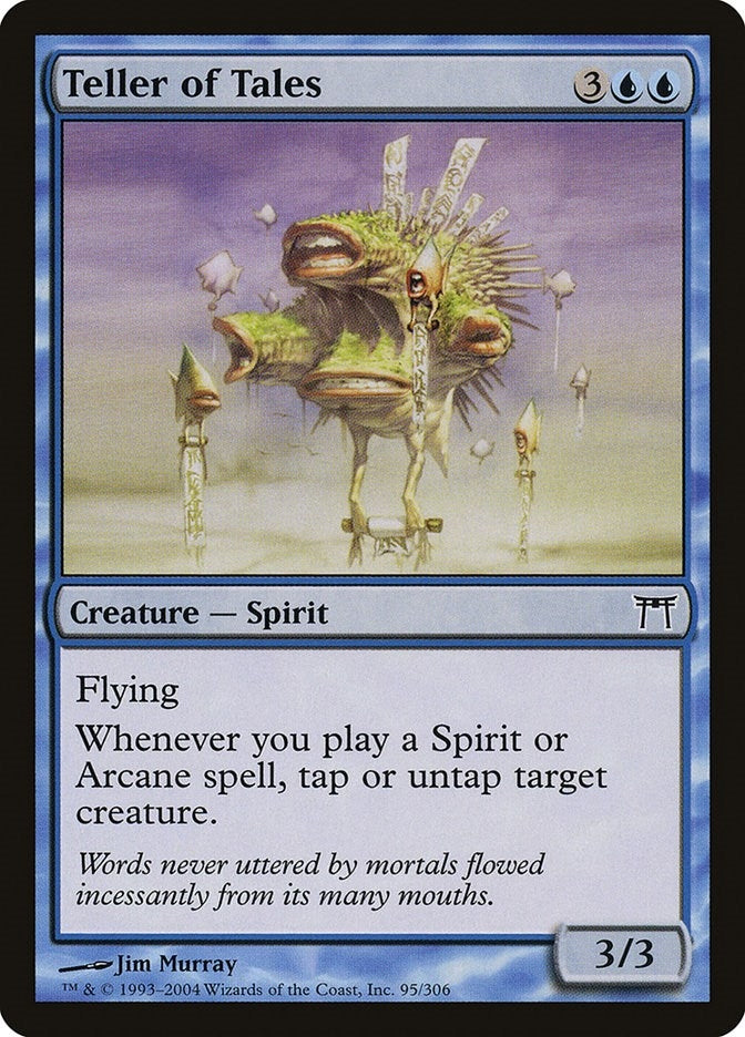 Image for Teller of Tales (95) [Champions of Kamigawa] - Magic: The Gathering