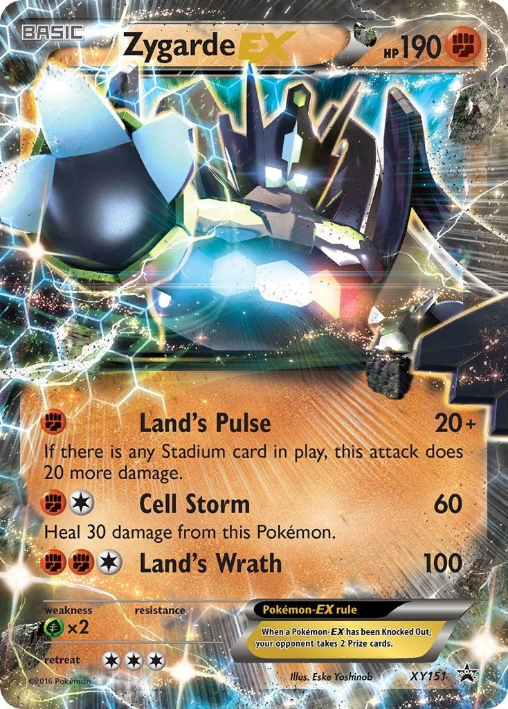 Image for Zygarde EX (Shiny) (XY151) [XY Promos] - Pokemon