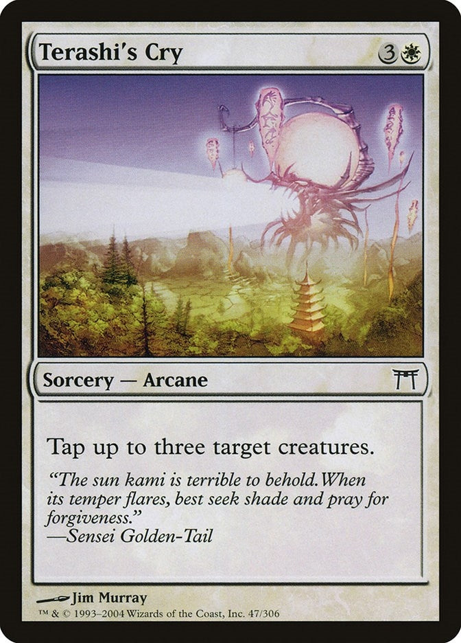Image for Terashi's Cry (47) [Champions of Kamigawa] - Magic: The Gathering