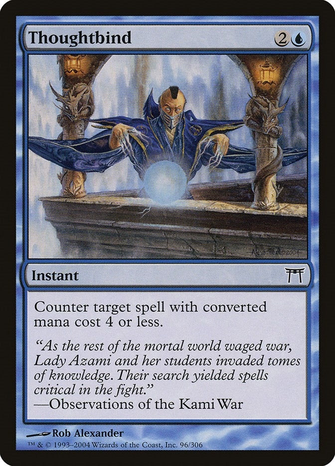 Image for Thoughtbind (96) [Champions of Kamigawa] - Magic: The Gathering