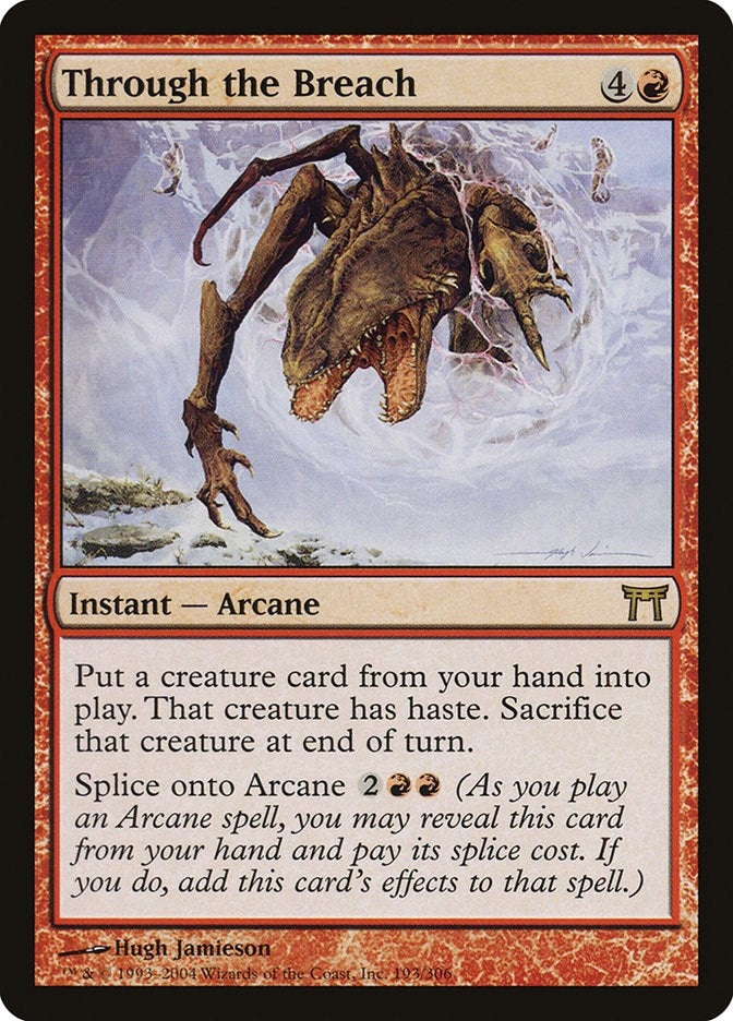 Image for Through the Breach (193) [Champions of Kamigawa] - Magic: The Gathering