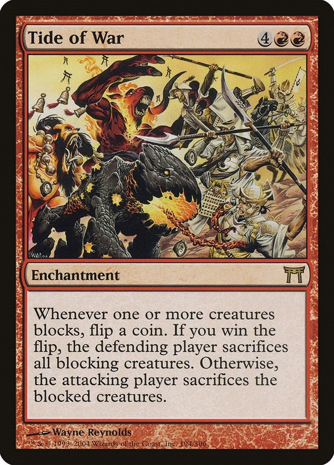 Image for Tide of War (194) [Champions of Kamigawa] - Magic: The Gathering