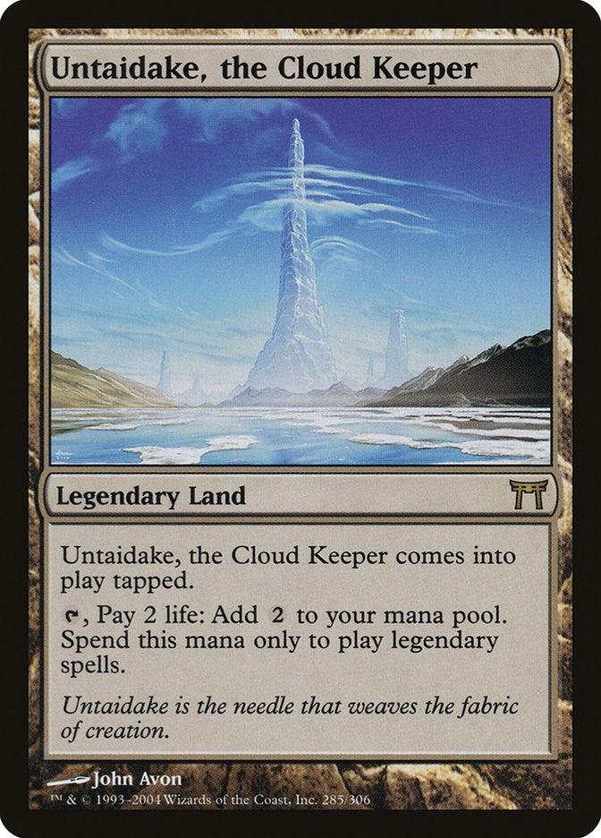 Image for Untaidake, the Cloud Keeper (285) [Champions of Kamigawa] - Magic: The Gathering