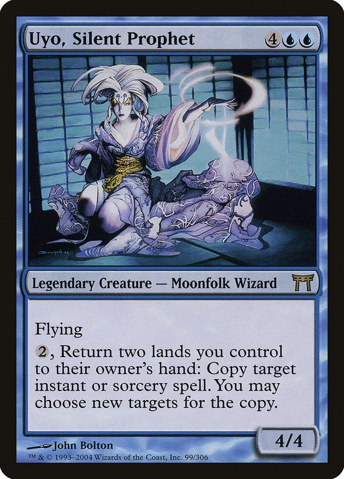 Image for Uyo, Silent Prophet (99) [Champions of Kamigawa] - Magic: The Gathering