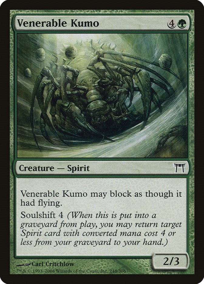 Image for Venerable Kumo (248) [Champions of Kamigawa] - Magic: The Gathering