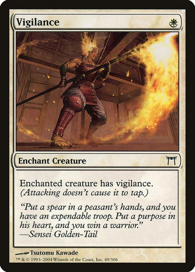 Image for Vigilance (49) [Champions of Kamigawa] - Magic: The Gathering
