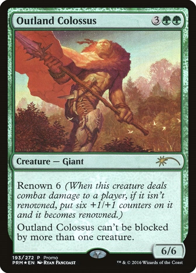 Image for Outland Colossus (193) [Unique and Miscellaneous Promos] - Magic: The Gathering