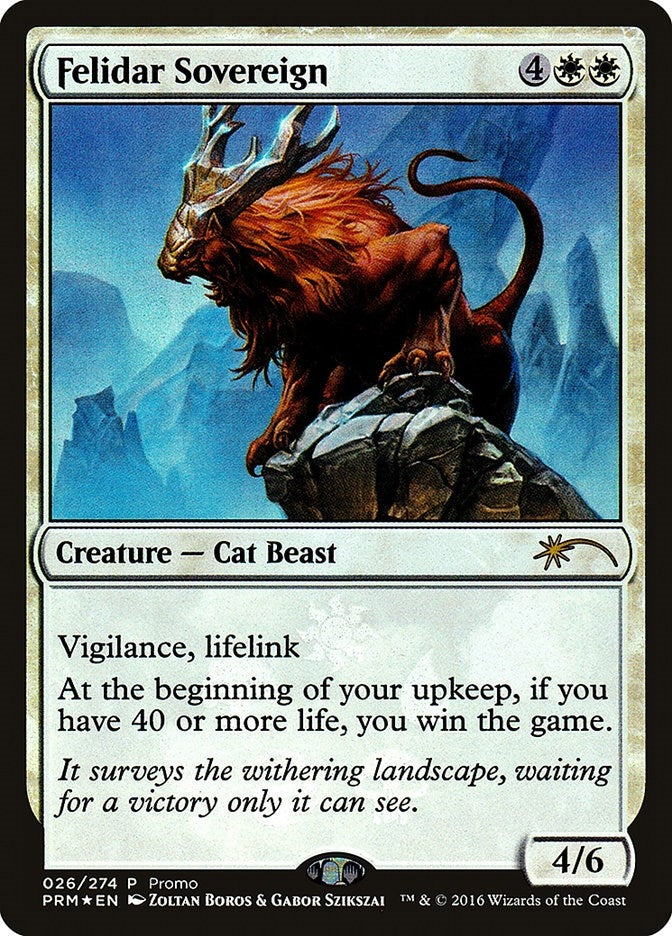 Image for Felidar Sovereign (26) [Media Promos] - Magic: The Gathering