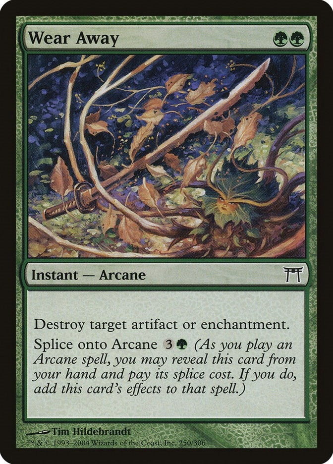 Image for Wear Away (250) [Champions of Kamigawa] - Magic: The Gathering