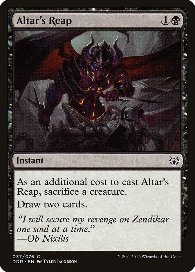 Image for Altar's Reap (37) [Nissa vs. Ob Nixilis] - Magic: The Gathering