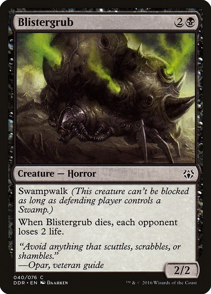 Image for Blistergrub (40) [Nissa vs. Ob Nixilis] - Magic: The Gathering