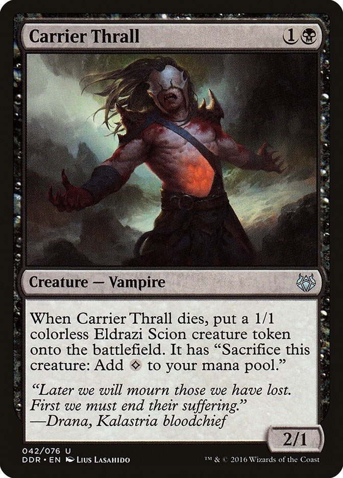 Image for Carrier Thrall (42) [Nissa vs. Ob Nixilis] - Magic: The Gathering