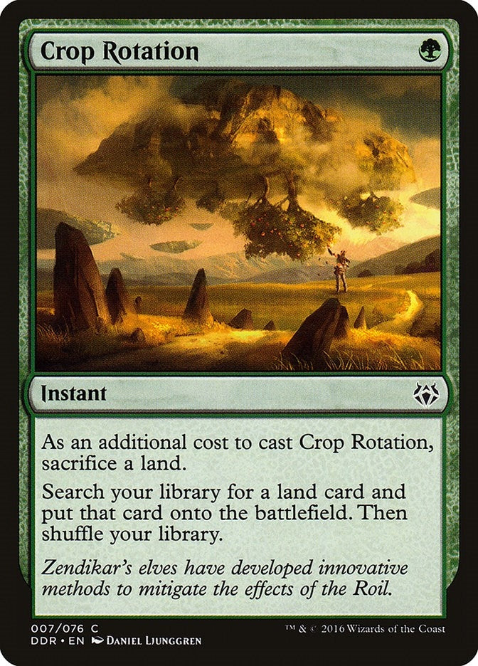 Image for Crop Rotation (7) [Nissa vs. Ob Nixilis] - Magic: The Gathering
