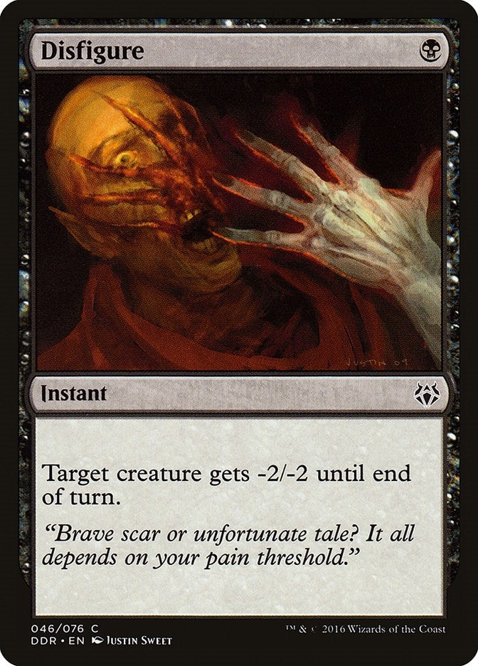 Image for Disfigure (46) [Nissa vs. Ob Nixilis] - Magic: The Gathering