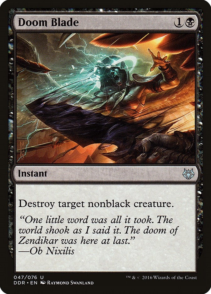 Image for Doom Blade (47) [Nissa vs. Ob Nixilis] - Magic: The Gathering