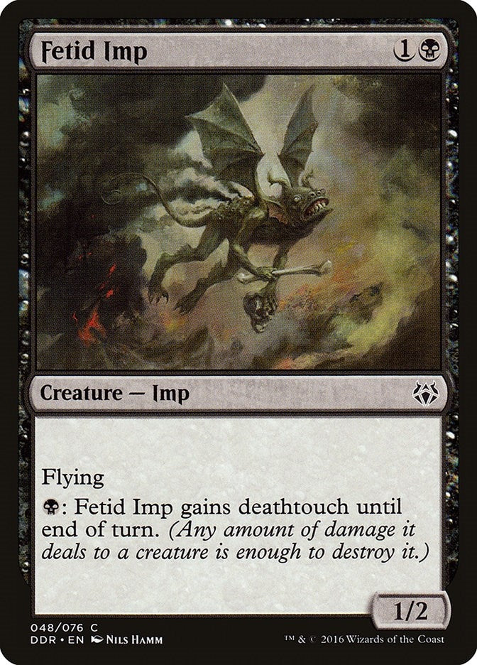 Image for Fetid Imp (48) [Nissa vs. Ob Nixilis] - Magic: The Gathering