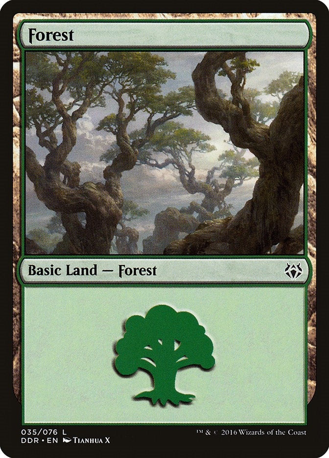 Image for Forest (035) (35) [Nissa vs. Ob Nixilis] - Magic: The Gathering