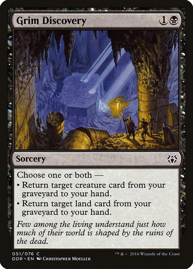 Image for Grim Discovery (51) [Nissa vs. Ob Nixilis] - Magic: The Gathering