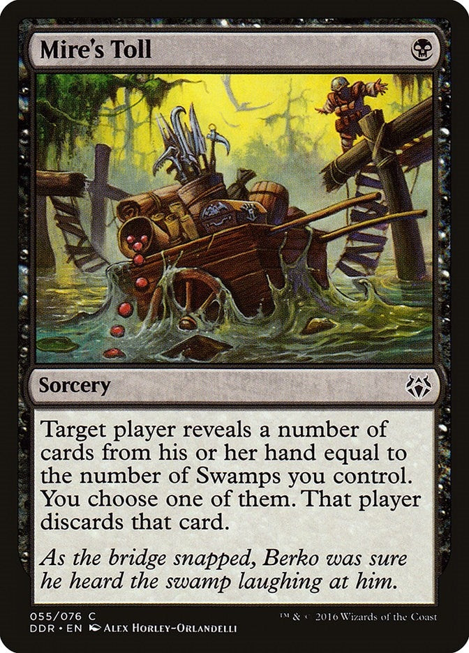 Image for Mire's Toll (55) [Nissa vs. Ob Nixilis] - Magic: The Gathering