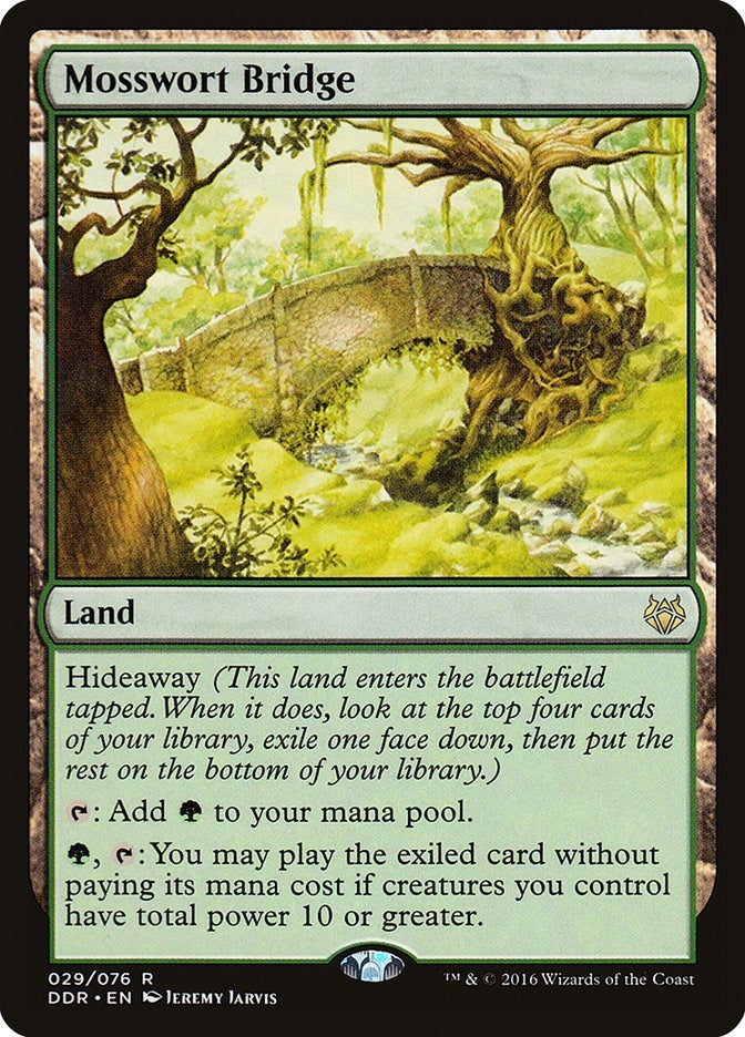Image for Mosswort Bridge (29) [Nissa vs. Ob Nixilis] - Magic: The Gathering