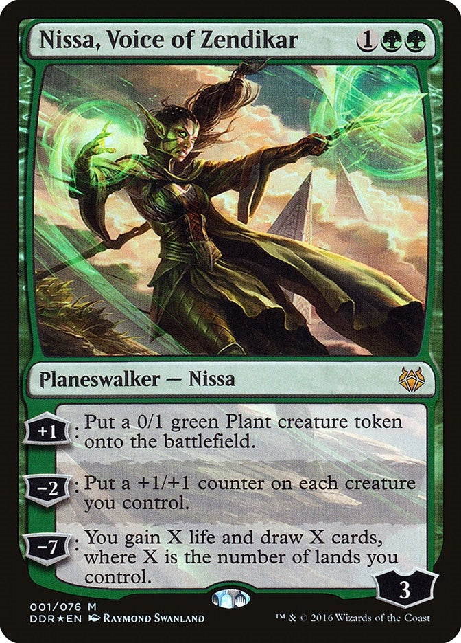 Nissa, Voice of Zendikar (1) [Duel Decks: Nissa vs. Ob Nixilis]