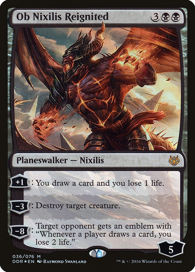 Image for Ob Nixilis Reignited (36) [Nissa vs. Ob Nixilis] - Magic: The Gathering